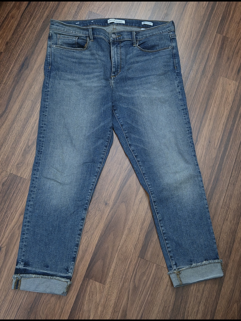 Banana Republic Blue Skinny Ankle Jeans